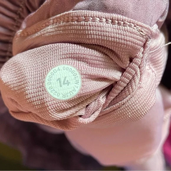 EUC lululemon athletica Pink Camo Athletic Shorts - Picture 8 of 8